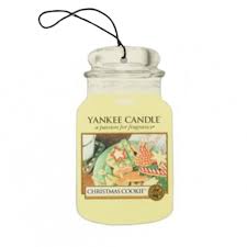 Yankee Candle Christmas Cookie Car Jar Air Freshener 1020383e Candle Emporium