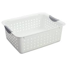 Browse the range of pantry storage here. Sterilite Medium Small Ultra Plastic Storage Bin Organizer Basket 18 Pack Walmart Com Walmart Com