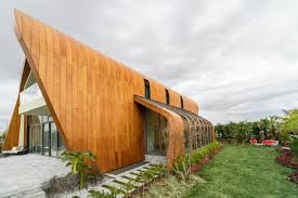 This is a very simple system for fastening parklex cladding to your facade! Kndu Villas Project Parklex