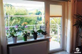 Plissee Als Sichtschutz An Der Balkontur Ein Kundenfoto Pleated Blind On A Bbalcony Door A Customer Photo Fensterdeko Einr Plissee Rollo Plissee Rollo