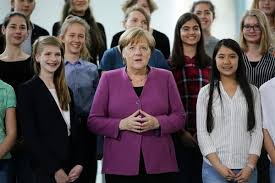 However, the other two women in the vintage photograph are not either theresa may or dalia grybauskaitė. In Germany Women And Youth Reflect On Merkel S Legacy