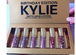 Watch out rihanna, lady gaga is reportedly dropping her own. Kylie Jenner Limited Edition Gold Birthday Collection Matte Lipstick Mini Kit Ebay Kylie Birthday Edition Kylie Birthday Lipstick