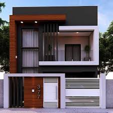 Best Modern Exterior Design Ideas Board And Batten Siding Blog In 2020 Small House Design Exterior Bungalow House Design 2 Storey House Design