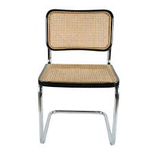 Vintage lot de 5 chaises design matteo grassi / breuer / bauhaus ?? Chaise S Modele B32 De Marcel Breuer Brockeur