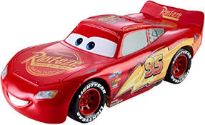 Amazon Com Disney Cars Toys Disney And Pixar Cars Ultimate Lights Sounds Lightning Mcqueen 8 Inches Talking Toy Multi Toys Games