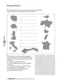 Die ein oder andere überraschung dürfte hier dabei sein. 7 3 Europa Puzzle Deutschland Und Europa Verlage Der Westermann Gruppe Europa Schule Abitur Vorbereitung Europa