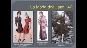 Maybe you would like to learn more about one of these? La Moda Degli Anni 40