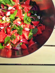Restaurant Am Ende Des Universums Wassermelonen Feta Salat Nach Nigella Lawson Wassermelonen Feta Salat Nigella Lawson Wassermelone Feta Salat