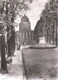 VIEW OF THE PANTHEON, PARIS by Florence Vincent Robinson