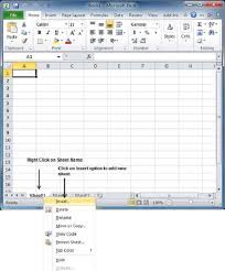 In this article i'll show you 3 ways how you can add hyperlinks into your excel workbook to easily navigate between numerous worksheets. Create Worksheet In Excel 2010 Tutorialspoint