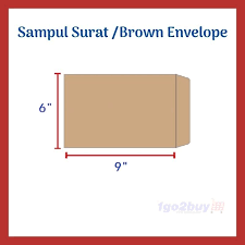 Keroncong pop kenangan sampul surat sepuluh tahun yang telah lalu disuatu pagi yang permai datanglah sepucuk suratmu. Sampul Surat 6 X 9 Super Manila Brown Envelope 110g 25pcs Peel Seal Sm6090 Lazada