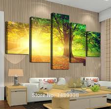 Your living room is probably the busiest room in your home, as it is where you gather with family and friends. Framed Art Trees Among Yellow Sun And Green Large Hd Top Rated Canvas Print Painting For Living Room Wall Art Picture F 759 Painting For Living Room Prints Paintingcanvas Prints Aliexpress