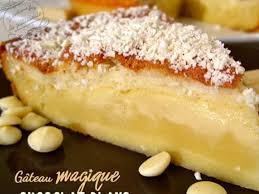 Gateau Magique Au Chocolat Blanc Recettes Recette Recette Gateau Magique Gateau Magique Chocolat Chocolat Blanc