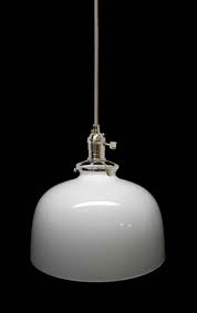 Opaque Milk Glass 1920s Shade Pendant Pendant Light Vintage Pendant Lighting White Milk Glass