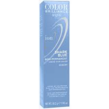 ion color brilliance brights semi permanent hair color shark blue