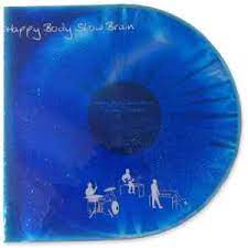 Happy Body Slow Brain Dreams Of Water 2010 Cyan Blue Solid White W Aqua Blue Splatter Vinyl Discogs