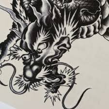 Selain stiker fosfor, radja stiker juga menyediakan cutting stiker dengan model custom atau design sesuai permintaan customer. Hg 3d Black Dragon Removable Waterproof Temporary Tattoo Arm Leg Body Art Sticker Shopee Malaysia