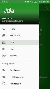 Dicha aplicacion lots tv sports puede ser instalada en las computadoras de apple como sus imac & macbook pro, al igual que en las computadoras windows 7/8/10. Lots Sports V4 2 Apk La Mejor Aplicacion Para Ver Eventos Deportivos Canales De Deportes Tv Salas Android