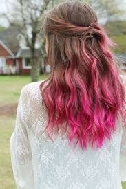 Pink Hair Brown Hair With Dark Pink Tips Balayage Balayage Brown Du Best New Hair Styles In 2020 Pink Ombre Hair Hair Dye Tips Ombre Hair Color