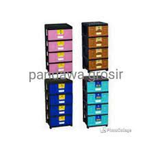 Kerangka lemarinya dapat dibongkar pasang dengan mudah. Jual Lemari Plastik Laci 4 Susun Terlaris Termurah Terbaru Juni 2021 Blibli