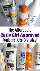 Curly Girl Approved Products I Love Create Your Own Reality Curly Girl Method Curly Girl Approved Products Curly Girl