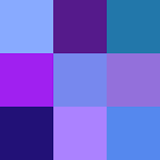 The color purple has a variety of effects on the mind and body, including uplifting spirits, calming the mind and nerves, enhancing the sacred, creating feelings of spirituality, increasing nurturing tendencies and sensitivity, and encouraging imagination and creativity. File Color Icon Blue Purple Svg Wikipedia