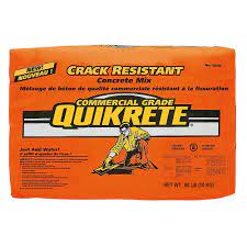 30 kg (66 lb) bag =.52 cu ft. Quikrete Crack Resistant Concrete 30kg The Home Depot Canada