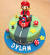 Rainbow Road Mario Kart Cake