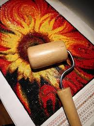 I Was Using A Kitchen Rolling Pin Before I Found This It S So Much Better It Really Helps With Square Dr Diamond Art Painting Accessories Diamond Painting