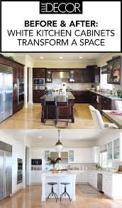 The kitchen below was a very similar 'before and after' but in a different style of kitchen. 14 Times White Kitchen Cabinets Transformed A Space Kitchen Renovation White Kitchen Cabinets Kitchen Cabinets
