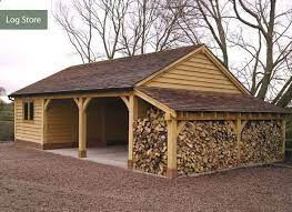 (attached wooden carport two enclosed sides and solar roof) cost to build a wooden carport varies greatly by region (and even by zip code). Shed Plans Hardwood At Using Lithuania Raw Wood Production Line Eurodita That Offer Back At Created From Superior Siberi Building A Shed Shed Carport Garage