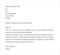 Unless you don't bother telling them about that job which is not really possible if you've worked there for a long time. Free 11 Resignation Letters No Notice Templates In Pdf Ms Word Google Docs Pages