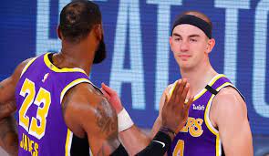 Lakers' alex caruso arrested for marijuana possession. Nba Playoffs Alex Caruso Bei Den Lakers Lebrons Kongenialer Partner Von Rihannas Gnaden