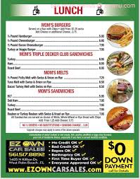 Press alt + / to open this menu. Online Menu Of Moms Kitchen Restaurant Lake Worth Florida 33467 Zmenu