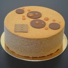 Entremet Glace Plaisir Sable Breton Parfait Praline Creme Glacee Caramel Caramel Au Beurre Sale Stephane Pasco Chocolatiere Patissiere Macaron