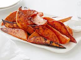 Baked Sweet Potato Fries Recipe Sweet Potato Fries Baked Sweet Potato Recipes Fries Food Network Recipes