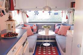 Trailer Decoration Ideas Camper Decor The D I Y Dreamer Vintage Camper Interior Camper Decor Caravan Interior
