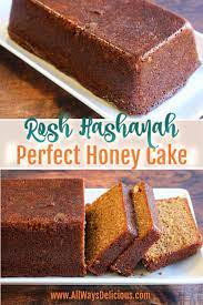 Rosh Hashanah Honey Cake So Moist And Delicious Recipe Honey Cake Recipe Honey Cake Honey Cake Rosh Hashanah