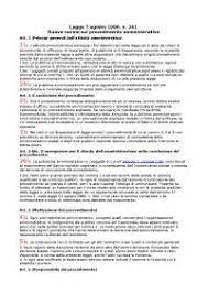 Nuove norme in materia di procedimento amministrativo e di diritto di accesso ai documenti amministrativi. Legge 241 90 Bosetti Gatti Docsity