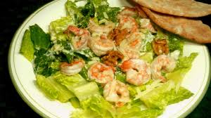 Combine next 11 ingredients (lettuce, tomatoes, cucumber, green onions, stalks celery, radishes, capsicum. Nutrition Elevate Caesar Salad With Grilled Shrimp Walnuts