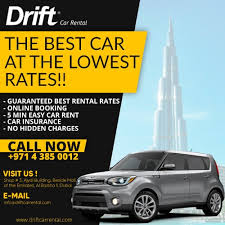 Drift Rent A Car The Best Car At The Lowest Rates Drift