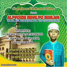 Check spelling or type a new query. Jual Spanduk Tasyakuran Walimatul Khitan Di Lapak Cv Pondok Gaul Kreatif Bukalapak