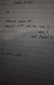 Mobilitas sosial horizontal juga sering anda temui dengan mudah di berbagai aspek kehidupan. Contoh Dari Mobilitas Sosial Vertikal Naik Brainly Co Id