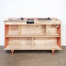 Meuble Hifi En Bois Atelier Sauvage Meuble Hifi Meuble Hifi Design Meuble Dj