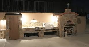 Built in bookcases with doors. Concrete Block Outdoor Kitchen Project By David At Menards