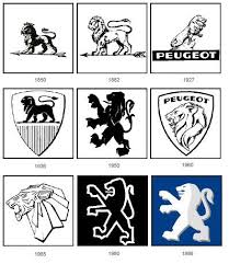 Nnn Evolution Of The Lion Logo Evolution Car Logos Peugeot