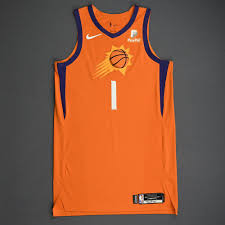 Bestell jetzt die offiziellen jerseys, caps, shorts & mehr deines nba teams @kickz! Devin Booker Phoenix Suns Game Worn Statement Edition Jersey 2019 20 Season Nba Auctions