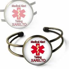 Codes (4 days ago) enroll and receive an electronic savings program card that can be saved to your digital wallet on your iphone or android device online at: Medical Alert Cuff Bracelet Bronze Glass Top Taking Xarelto Medication Alert Ebay