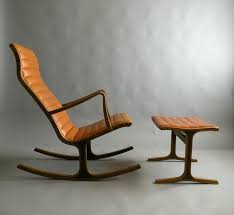 Rare 60s Heron Rocking Chair And Ottoman For Tendo Mokko By Mitsumasa Sugasawa Iconic Rocker And Footstool Rocking Chair Chair And Ottoman 60s Retro Furniture