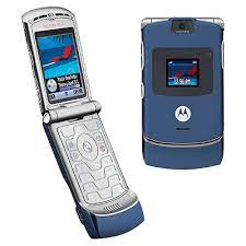 Refurbished original motorola razr v3 unlocked cellphone flip mobile phone gsm. Motorola V3 Razr Cell Phone Gsm Unlocked Blue Motorolav3 89 99 Unlocked Cell Phones Gsm Cdma No Contracts Cell2get